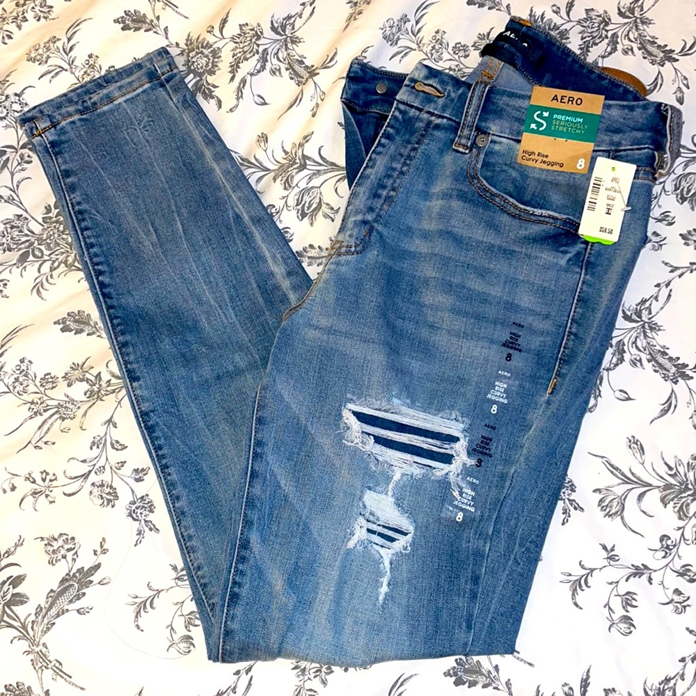 AERO High Rise Curvy Jegging - 8 NWT